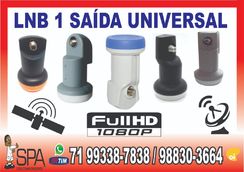 Fotos Similares: Lnb Simples Banda Ku Universal Lnbf 1 Saída 4k Hd 