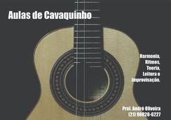 Aulas de Cavaco (cavaquinho). RJ