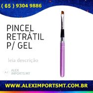 Pincel de Gel Retrátil