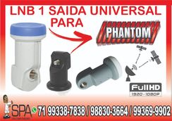 Lnb 1 Saida Universal Banda Ku 4k Hd Lnbf para Phantom