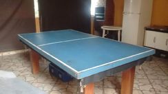 Mesa de Sinuca + Ping Pong