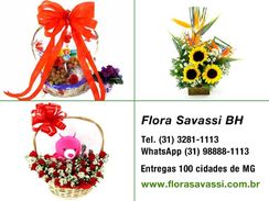 Vespasiano MG Floricultura Flores Cesta de Café da Manhã e Coroas