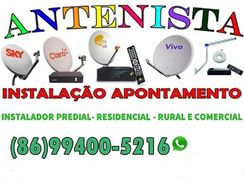 Instalador de Antenas Sky Claro Oi TV e Outros Teresina Piaui