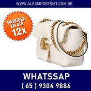 Gucci Bolsa Gg Marmont Matelassê Pequena Gucci