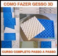 Como Fazer Placas de Gesso 3d