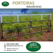 Porteiras e Pista de Aço