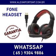 Fone de Ouvido Headset Gamer Komc Usb G301 com Audio e Fone Pc Gaimer