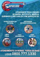 Desentupidora 24 Horas em Bauru