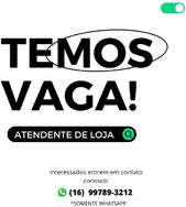 Fotos Similares: Vaga para Atendente de Loja 