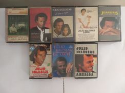 Coleção 8 Fitas K7 Originais de Julio Iglesias