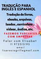 Tradução para Inglês- Espanhol- Português