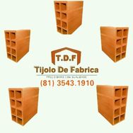 Tijolo 8 Furos Direto de Fábrica em Até 12 X no Cartão Barra de Guabir