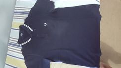 Camiseta de Gola Fred Perry Azul