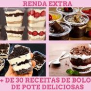 Bolo de Pote Lucrativo com + de 30 Receitas de Bolo de Pote Deliciosas