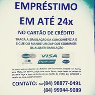 Empréstimo no Cartão de Crédito