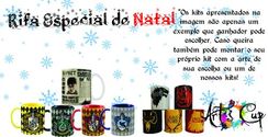 Rifa Art's Cup Kit 5 Canecas Personalizadas