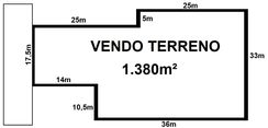 Terreno de 1380m2 a 2km do Castelão por R$290 Mil