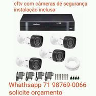 Kit Cftv com Câmeras Intelbras Novo com Garantia e Instalação