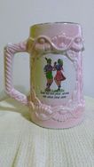 Caneca de Chopp Antiga Rosa