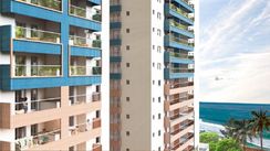 Apartamento com 91.14 m² - Tupi - Praia Grande SP