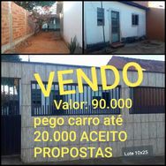 Vendo Casa Trindade-goias(jardim Tamareiras)troco por Casa em Jatai GO