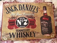 Quadro em Lata Jack Daniel’s