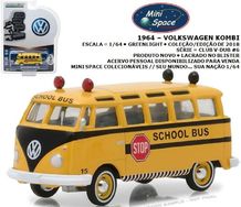 Greenlight 1964 Volkswagen Kombi Clássica Escolar 1/64