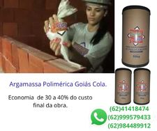 Argamassa Polimérica Goiás Cola