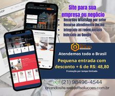 Criação de Site e Loja Virtual