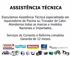 Paratilazer Assistência de Técnica de Aquecedores de Piscinas