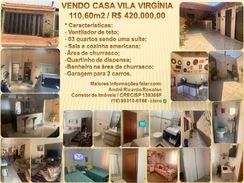 Vendo Casa Vila Virgínia