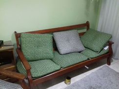 Fotos Similares: Sofa de Madeira com Poltrona 