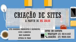 Quer Criar um Site? Fazemos a Partir de 250,00