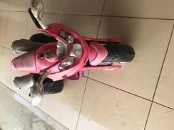 Moto Elétrica Rosa