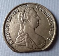 Fotos Similares: Medalha / Pingente Reproduzindo Thaler de 1780 Maria Theresa 