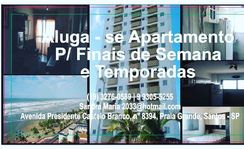 Alugo Apto em Praia Grande-fte ao Mar