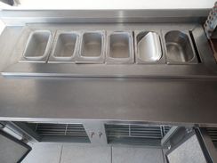 Balcão de Inox Refrigerado Personal