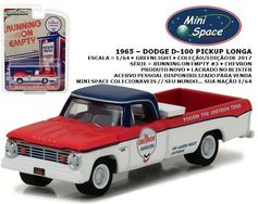 Greenlight 1965 Dodge D-100 Pickup Longa Logo Chevron 1/64