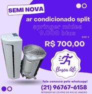 Ar Condicionado Split Springer Midea 9.000 Btus - Semi Novo