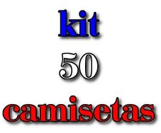 Kit 50 Camisetas Masculinas de Marca