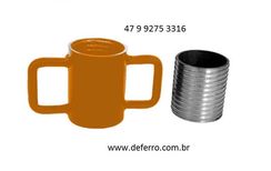 Caneca Rosca Luva Porca Kit de Rosca P Escora Metalica em Paranoa