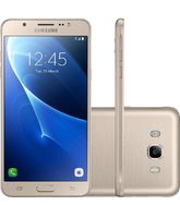 Novo Smartphone Samsung Galaxy J7 Metal Dual Chip Tela 5.5" Dourado