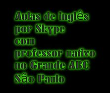 Aulas de Inglês por Skype com Professor Britânico