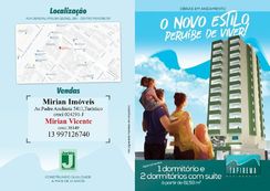 Lancamento em Peruibe Apartamentos com 1 e 2 Dormitórios com Suite