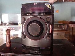 Mini System Lg Mc *w Usado Mas Deu Algum Problema