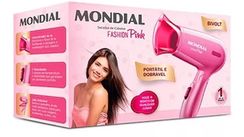 Secador de Cabelo Bivolt Cor de Rosa