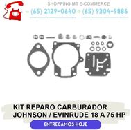 Kit Reparo Carburador Johnson / Evinrude 18 a 75 Hp