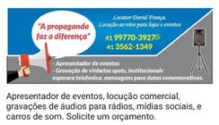 Gravações para Igrejas e Comércio Local - Locução