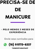 Vaga para Manicure