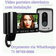 Vídeo Porteiro com Instalação ( Intelbras)